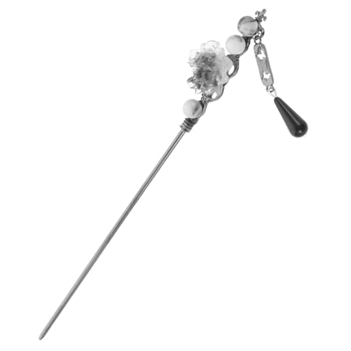 LOLIPPYY Chinesischer Haarschmuck Haarschieber Vintage Haarnadel mit Quaste Leichter Haarstab für Damen Robustes Styling Accessoire für Dutt Hochzeit Party und Alltag von LOLIPPYY