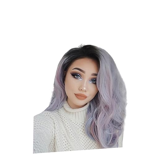 LOLIPPYY Cosplay -Perücke echthaarperücke fokuhila perücker curly wig Echthaar-Perücke haarschmucken Lace Front Perücken Echthaar Spitze-Front-Perücke lange lockige perücke Frauen Perücke von LOLIPPYY
