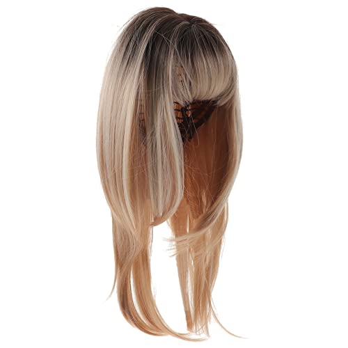 LOLIPPYY Damen Perücke Bob Lace Front Perücken Echthaar Perücken Für Schwarze Frauen Bob-perücke Aus Echthaar Dunkle Perücke Perücken Für Frauen Mann Retro Mini Dolly Hochtemperaturdraht von LOLIPPYY