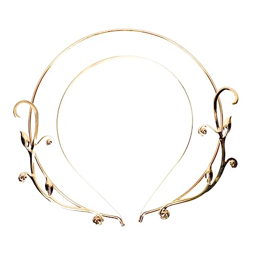 LOLIPPYY Delikates Aureole Haarband Damen Haarschmuck Waldgöttin Stirnband Eleganter Kopfschmuck Aus Hochwertiger Legierung Für Party Fotoshooting Kostümfest von LOLIPPYY