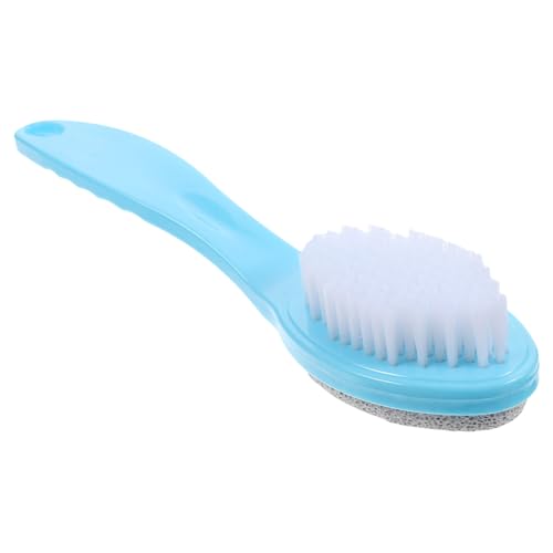 LOLIPPYY Doppelseitiger Natürlicher Bimsstein Fußbürste Fußpeeling Hornhautentferner für Männer und Frauen Effektiver Fußschrubber zur Entfernung Abgestorbener Haut Praktisches von LOLIPPYY