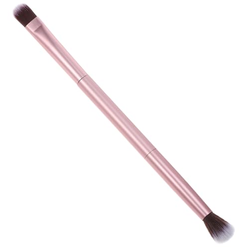 LOLIPPYY Doppelseitiger Professioneller Kosmetikpinsel mit Premium Fasern Aluminiumgriff Vielseitig für Augenbrauen und Lidschatten Langlebig für Alltag und Profi Make Up von LOLIPPYY