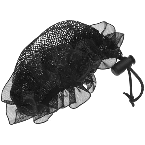 LOLIPPYY Elastisches Haarnetz mit Verstellbarem Zugband für Damen und Mädchen Eleganter Dutt überzug für Ballett und Tanz Sicheres Haarschmuck accessoire für Verschiedene Haardicken von LOLIPPYY
