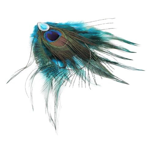 LOLIPPYY Bequeme Vintage-haarnadel Pfauen-imitat Retro-haarnadel Stilvoller Seitenclip Für Damen-haarschmuck von LOLIPPYY