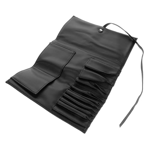 LOLIPPYY Faltbare Kosmetiktasche Für Make-up-Pinsel Praktischer Roll-Organizer Für Hochwertige Pinsel Aus Pu-Material Für Reisen Und Unterwegs Elegantes Design von LOLIPPYY