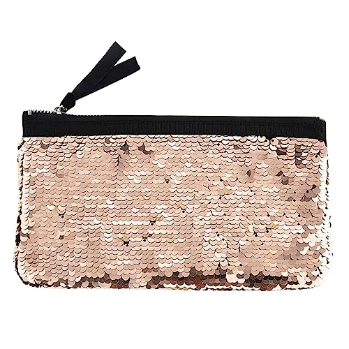 LOLIPPYY Geldbörse Mit Pailletten Für Damen Handtasche Aus Strapazierfähigem Material Kosmetiktasche Mit Reißverschluss Münztasche Für Täglichen Gebrauch Für Partys Und Shopping von LOLIPPYY