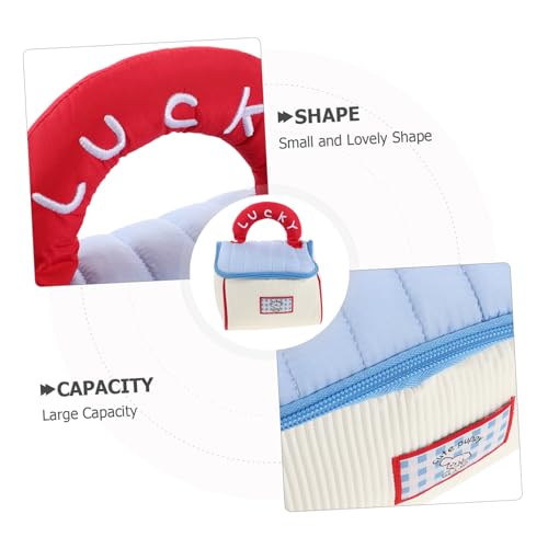 LOLIPPYY Große Kapazität Kosmetiktasche Hausförmig mit Griff Wasserdichtes Reise Make Up Organizer für Damen und Teens Tragbare Beauty Tasche mit Dickem Futter für Pflege und Reise von LOLIPPYY