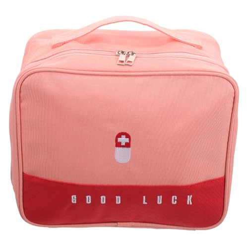 LOLIPPYY Große Portable Medikamententasche mit Tragegriff Reißfestes Notfall Organizer für Camping Wandern Reise und Alltag Geräumige Medizinische Aufbewahrungstasche Vielseitig und Robust von LOLIPPYY