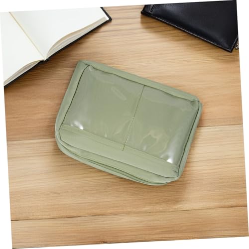 LOLIPPYY Großes Kapazitäts Federmäppchen Canvas Stiftetasche mit Reißverschluss Langlebig und Tragbar Kawaii Organizer für Schule Büro Studenten Robustes Schreibwaren Etui von LOLIPPYY