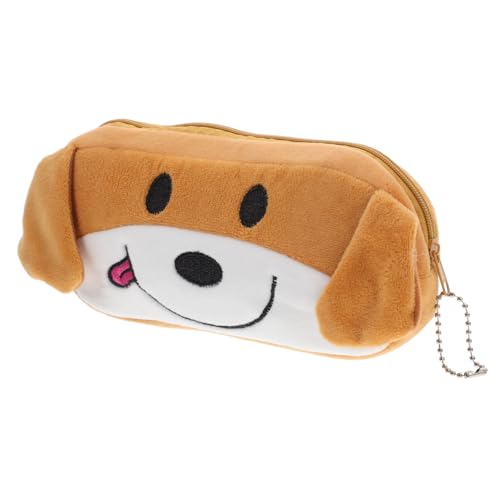 LOLIPPYY Großes Plüsch Mäppchen mit Reißverschluss Niedliche Cartoon Federmäppchen für Jungen und Mädchen Weiche Kawaii Schreibwaren Tasche für Schule und Schüler von LOLIPPYY