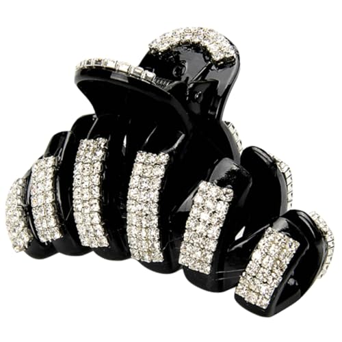 LOLIPPYY Haarklammern für Dünne und Dicke Haare Eleganter Kieferclip mit Funkelnden Zirkonia für Fitness Yoga und Robustes Design Perfektes Haaraccessoire für Damen von LOLIPPYY