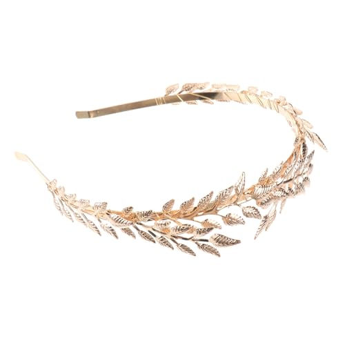 LOLIPPYY Haarschmuck Stirnband Brautschmuck Leichter Kopfschmuck Eleganter Lorbeerkranz Hochzeit Party Damen von LOLIPPYY