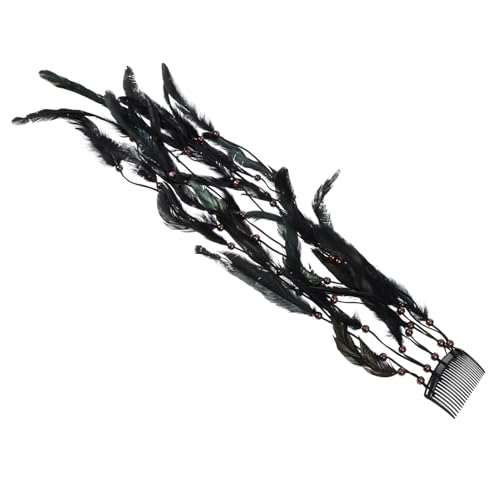 LOLIPPYY Bohemian Plume Stirnband Für Damen Dekorativer Haarschmuck Mit Federn Für Kostüme Partys Und Festivals Wiederverwendbares Und Sicheres Accessoire Für Stilvolle Auftritte von LOLIPPYY