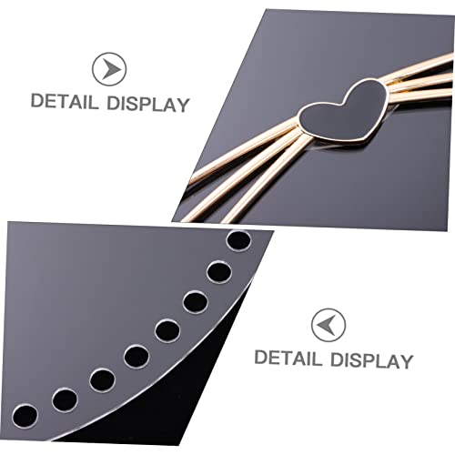 LOLIPPYY Handgefertigtes DIY Taschen Transparentem Acryl Teiliges Katzen Schnurrhaare Webbrett mit Glatten Kanten Langlebig und Kratzfest für Kreative Handtaschen und Zufällige Farbe von LOLIPPYY