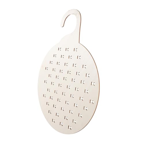 LOLIPPYY Holz Haarschleifenhalter Wand Organizer Hängender Haarclip Halter aus Holz Aufbewahrung für Haarspangen Haarschmuck Mädchen DIY Dekoratives Haar Accessoires Board Platzsparend und von LOLIPPYY