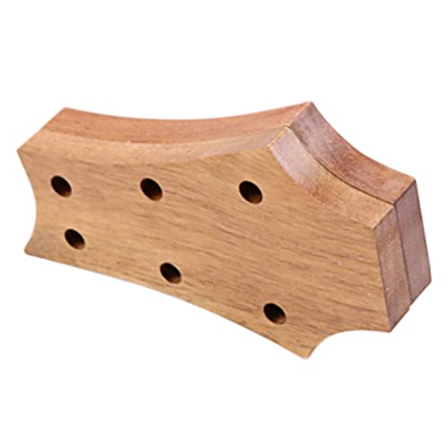 LOLIPPYY Holzbox Für Gitarrenplektrum Aufbewahrungsbox Als Plektrumhalter Gitarrenplektrum-etui Organizer Für Plektren Leicht Und Tragbar Mit Natürlichem Holzdesign von LOLIPPYY