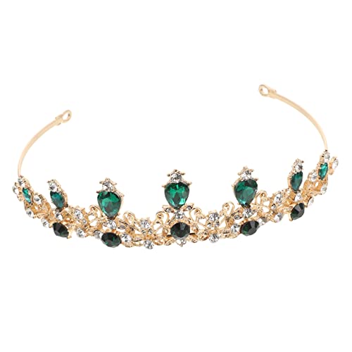 LOLIPPYY Kindergeburtstag Haarreif mit Retro Strasssteinen Stabile Legierte Tiara für Mädchen Party Accessoire Bequemer Kopfschmuck für Festlichkeiten und Fotoshootings von LOLIPPYY