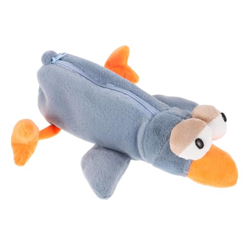 LOLIPPYY Kleines Federmäppchen Vogelmotiv Plüsch Stifteetui Praktischer Schreibwaren Organizer für Schule Leicht Tragbar Multifunktional für Stifte Kosmetik Zubehör von LOLIPPYY