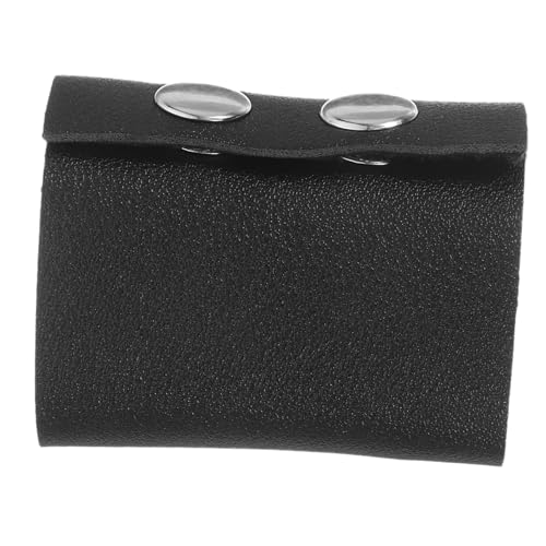 LOLIPPYY Hochwertiger Haargummi Aus Leder Für Mädchen Eleganter Pferdeschwanz Halter Mit Druckknopfverschluss Für Schule Party Und Alltag Fashion Accessoire Für Damen Und von LOLIPPYY