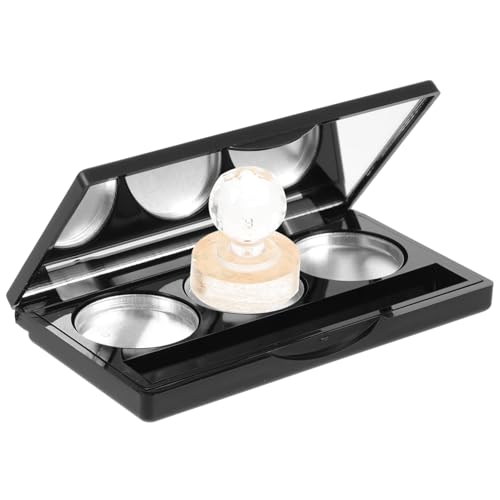 LOLIPPYY Leere Lidschattenpalette mit Spiegel Wiederverwendbare Robuste Kosmetik Aufbewahrung Tragbare Make Up Palette für DIY Lidschatten Lippenstift für Frauen von LOLIPPYY