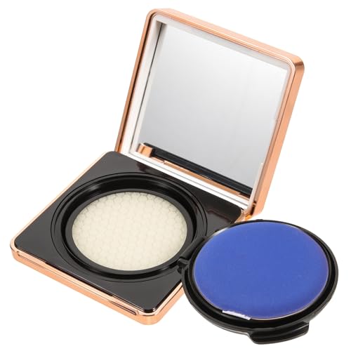 LOLIPPYY Leerer Kissen-foundation-behälter Mit Schwamm-puff Magnetisches Make-up-creme-container Mit Spiegel Für Diy-make-up Und Kreative Anwendungen von LOLIPPYY