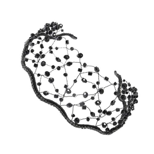 LOLIPPYY Gewebte Tiara Mit Künstlichen Diamanten Haarschmuck Für Frauen Performance-ornament Kopfbedeckung Für Mädchen Langlebig Und Stabil von LOLIPPYY