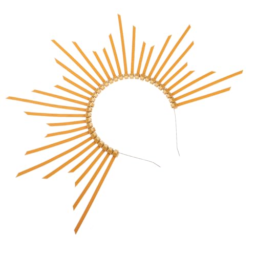 LOLIPPYY Mary Göttin Heiligenschein Haarreif Damen Haarschmuck aus Stabilem Bequem Helles Design für Partys Schönheitswettbewerbe und DIY bastelbedarf LOLIPPYY Mary Göttin Heiligenschein Haarreif Damen Haarschmuck aus Stabilem Bequem Helles Design für Partys Schönheitswettbewerbe und DIY bastelbedarf von LOLIPPYY