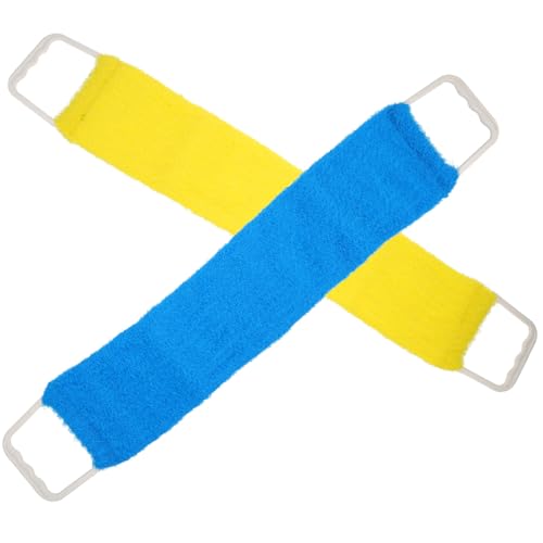 LOLIPPYY Massage-badetuch Mit Doppelseitigem Rückenschrubber Für Peeling Rubbeltuch Aus Natürlichen Materialien Bade-körperbürste Für Männer Und Frauen Dusch-rubber Für Gesunde Haut Und Ver von LOLIPPYY