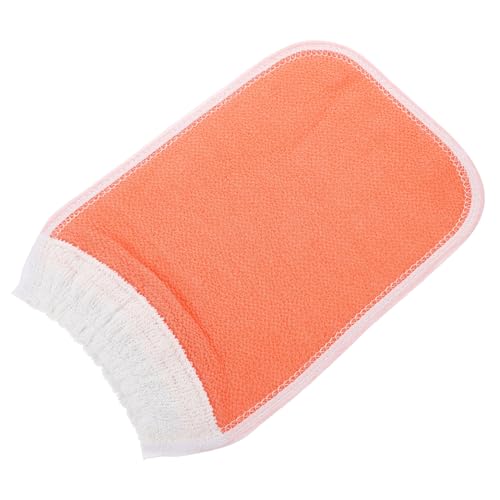 LOLIPPYY Massagehandschuh für den Rücken heizlùfter kosmetiktäschchen reinigungshandschuhe hygiene badaccessoire massagehandschuhe Badehandschuh Duschhandschuh Badeschrubber Badetücher Grey von LOLIPPYY