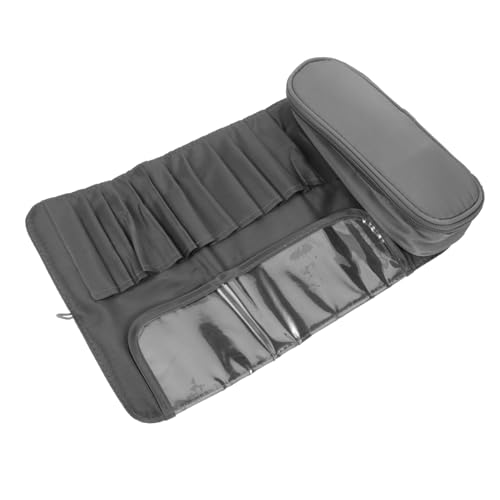LOLIPPYY Multifunktionaler Make Up Organizer Faltbare Rolltasche für Reisen mit Aufbewahrungstasche von LOLIPPYY