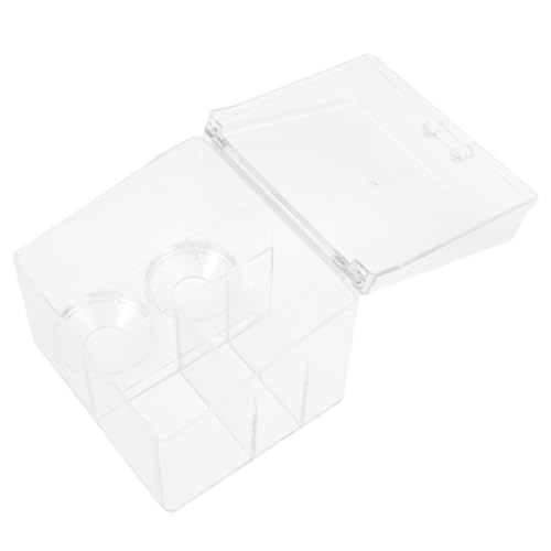 LOLIPPYY Multifunktionaler Transparenter Acryl-make-up-organizer Mit Fächern Für Kosmetik Und Wattestäbchen Leicht Zu Reinigen Und Praktisch Für Ordentliches Zuhause von LOLIPPYY
