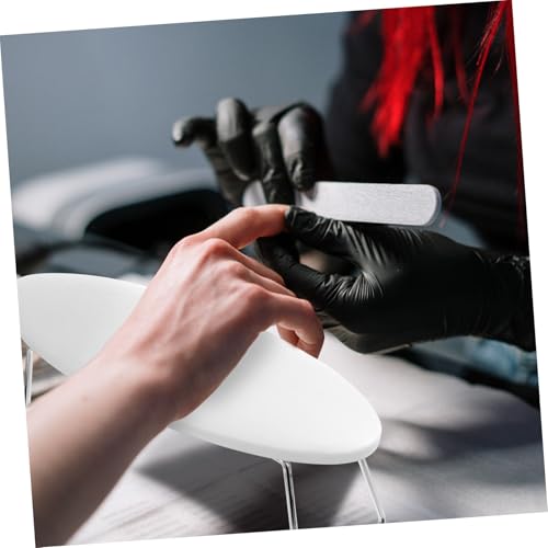 LOLIPPYY Nail Arm Rest Kissen aus Pu leder mit Edelstahlhalterung Leichtes Kompaktes Maniküre Handkissen für Nageldesign Rutschfest und Bequem Passend für Maniküretisch für Nagelstudio und von LOLIPPYY