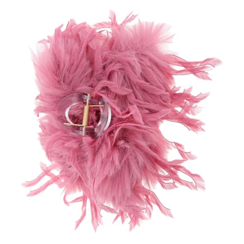 LOLIPPYY Niedliche Plüsch-haarspange Für Damen Flauschige Große Haarspange Für Mädchen Elegantes Haar-accessoire LOLIPPYY Niedliche Plüsch-haarspange Für Damen Flauschige Große Haarspange Für Mädchen Elegantes Haar-accessoire von LOLIPPYY
