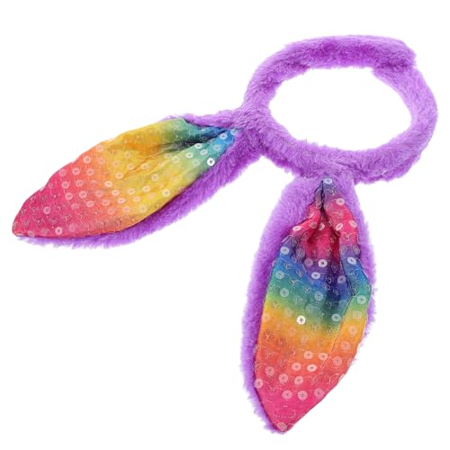 LOLIPPYY Osterhasenohren Haarreif Plüsch Stirnbänder Mit Hasenohren Osterzubehör Für Cosplay-kostüme Und Party-accessoires von LOLIPPYY