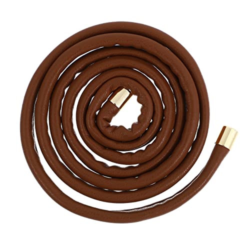 LOLIPPYY PU Leder Haarschmuck mit Flexiblem Draht Verstellbares Haarband für Damen und Mädchen Langlebig und Komfortabel Rustbeständig Formbarer Pferdeschwanzhalter für Alltag und Styling von LOLIPPYY