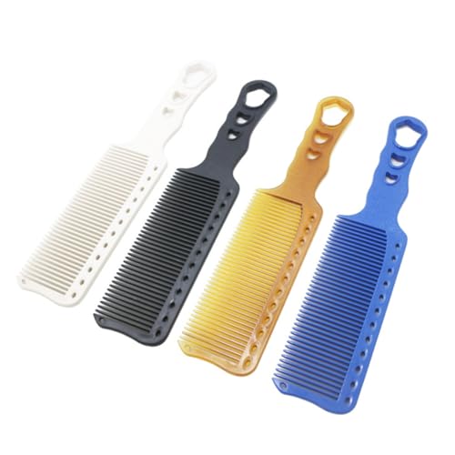 LOLIPPYY Professioneller Resin Haarschneidekamm Schwarz Langlebiger Haar Shearing Kamm für Männer und Frauen Salon Geeignet Leicht Verfilzend Styling Zubehör LOLIPPYY Professioneller Resin Haarschneidekamm Schwarz Langlebiger Haar Shearing Kamm für Männer und Frauen Salon Geeignet Leicht Verfilzend Styling Zubehör von LOLIPPYY