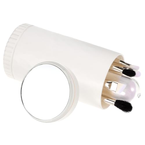 LOLIPPYY Professionelles Teiliges Make Up Pinselset mit Holzgriff Vielseitige Gesichtspinsel Tragbarem Organizer für Alltag Reisen und Professionelle Anwendung von LOLIPPYY