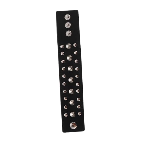 LOLIPPYY Punk Style Armband Manschette Nieten Armreif Damen Herren Modischer Schmuck für Alltag Party LOLIPPYY Punk Style Armband Manschette Nieten Armreif Damen Herren Modischer Schmuck für Alltag Party von LOLIPPYY