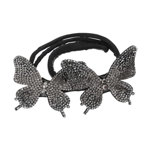 LOLIPPYY Rhinestone Hair Bun Shaper mit Leichter Langlebiger Haarknotenformer für Frauen und Mädchen Kristallverziert Einfach zu Verwenden Perfekter Haarschmuck für Alltag von LOLIPPYY