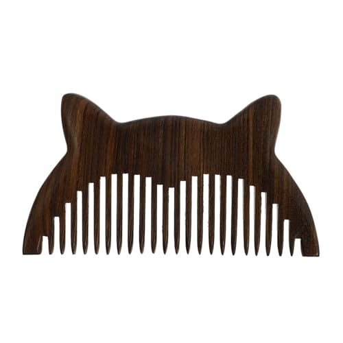 LOLIPPYY Sandelholz Massagekamm Handlich Natürliches Holz Haarkamm für Frauen Männer Erwachsene Anti statisch Glatt Sanfte Kopfhautmassage Entspannt Haarpflege Werkzeug von LOLIPPYY