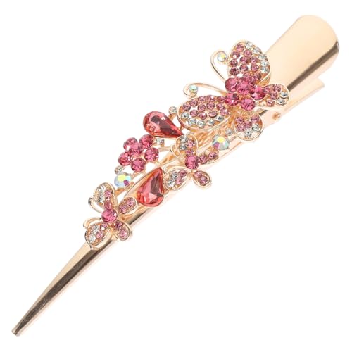 LOLIPPYY Schmetterlings-haarspange Krokodilklemmen Dekorative Glitzernde Haarspangen Für Damen Funkelnde Bling-haarspangen Für Alltag Und Party von LOLIPPYY