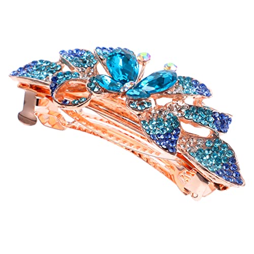 LOLIPPYY Sparkly Haarklammer mit Strass für Damen Metallspange für Dickes Haar Haaraccessoires für Partys Arbeit und Alltag Blau Langlebig und Funkelnd LOLIPPYY Sparkly Haarklammer mit Strass für Damen Metallspange für Dickes Haar Haaraccessoires für Partys Arbeit und Alltag Blau Langlebig und Funkelnd von LOLIPPYY
