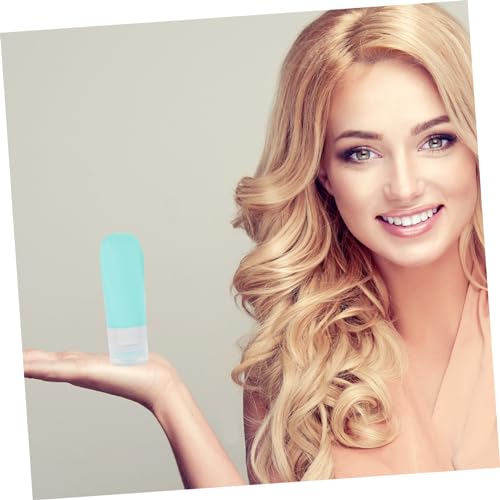 LOLIPPYY Teiliges Silikon Reise Flaschen Wiederverwendbare Faltbare Lotion und Kosmetikbehälter Auslaufsicher Multifunktional für Shampoo als Leerer Organizer für Flüssigkeiten von LOLIPPYY