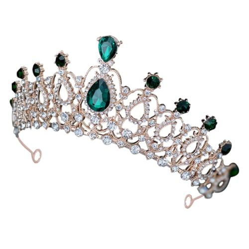 LOLIPPYY Tiara Krone aus Metall mit Funkelnden Strasssteinen Leicht und Bequem Langlebig für Geburtstagsfeiern Fotoshootings Kostümpartys und Festliche Anlässe für Mädchen von LOLIPPYY