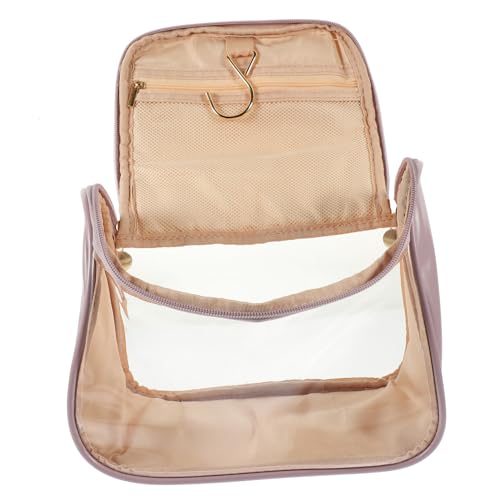 LOLIPPYY Transparente Kosmetiktasche Großvolumig Reise Kulturbeutel mit Tragegriff Leicht für Damen und Herren Multifunktional Toilettenartikel Organizer von LOLIPPYY