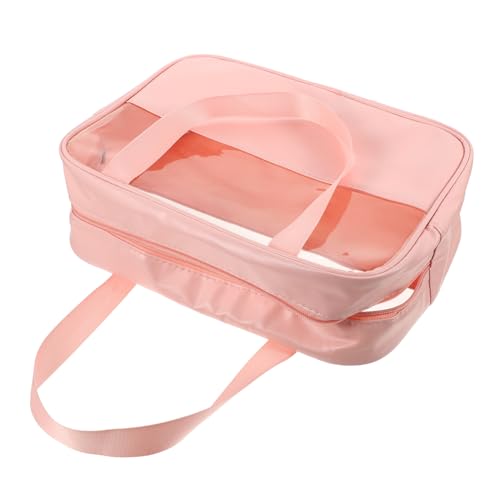 LOLIPPYY Transparente Make Up Tasche Großer Reise Kosmetikkoffer Leicht Tragbar für Damen und Herren Multifunktionaler Organizer für Kosmetik und Toilettenartikel von LOLIPPYY