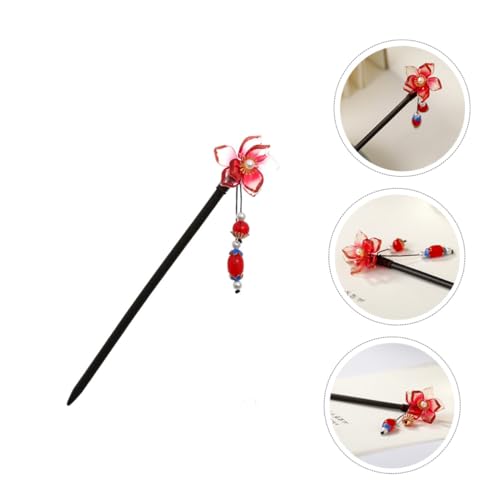 LOLIPPYY Vintage Chinesische Haarnadel mit Perlen und Glasblüte Dekorativer Haarschmuck für Damen Handgefertigter Retro Haarstab für Alltag Party Cosplay und Besondere Anlässe LOLIPPYY Vintage Chinesische Haarnadel mit Perlen und Glasblüte Dekorativer Haarschmuck für Damen Handgefertigter Retro Haarstab für Alltag Party Cosplay und Besondere Anlässe von LOLIPPYY