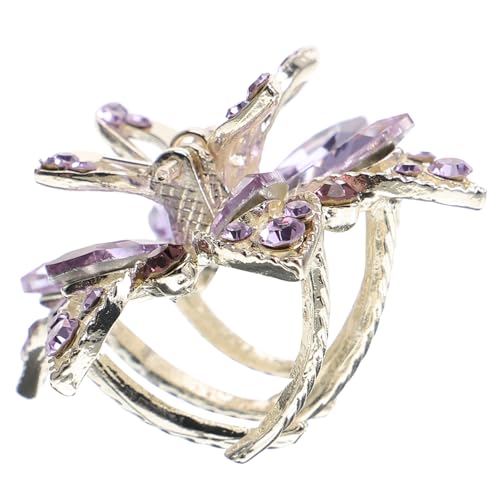 LOLIPPYY Vintage Haarklammer mit Funkelnden Strasssteinen Mittelgroßer Haarschmuck für Damen Robuster Haarclip im Blumendesign Rutschfest und Vielseitig für Alltag und Besondere Anlässe LOLIPPYY Vintage Haarklammer mit Funkelnden Strasssteinen Mittelgroßer Haarschmuck für Damen Robuster Haarclip im Blumendesign Rutschfest und Vielseitig für Alltag und Besondere Anlässe von LOLIPPYY