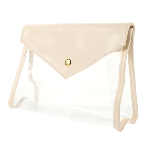 LOLIPPYY Wasserdichter PVC Kulturbeutel Transparent Großes Fassungsvermögen Leicht Reise Toilettenbeutel Kosmetiktasche Damen Herren Outdoor Waschbeutel Organizer von LOLIPPYY