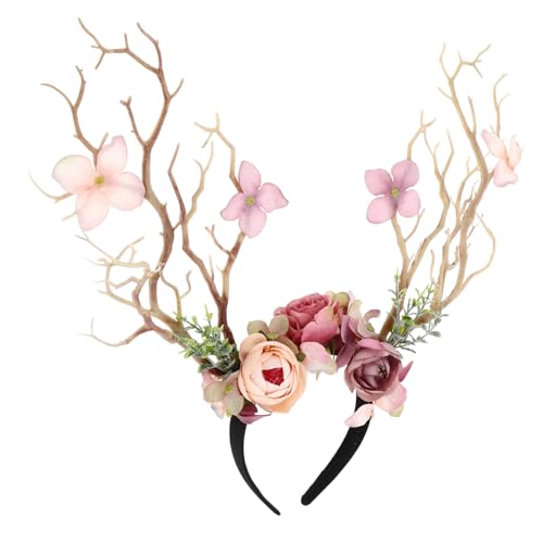 LOLIPPYY Weihnachts Haarbügel mit Geweih Design Lustiger Haarreif für Erwachsene für Festliche Anlässe Fotografie und Partys Kopfbedeckung LOLIPPYY Weihnachts Haarbügel mit Geweih Design Lustiger Haarreif für Erwachsene für Festliche Anlässe Fotografie und Partys Kopfbedeckung von LOLIPPYY